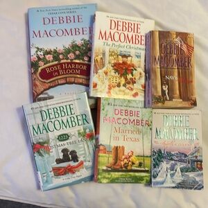 Six Debbie Macomber books